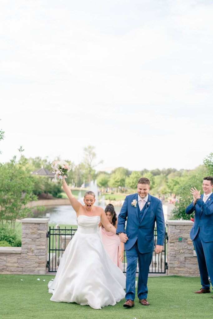 Spring wedding at the Ballantyne Hotel In Bloom Photography Charlotte Wedding Photographer